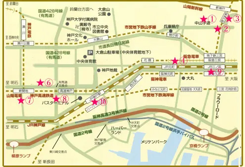 待ち合わせ場所 : バイオレット Violet(神戸発/熟女官能＆性感マッサージ)の画像