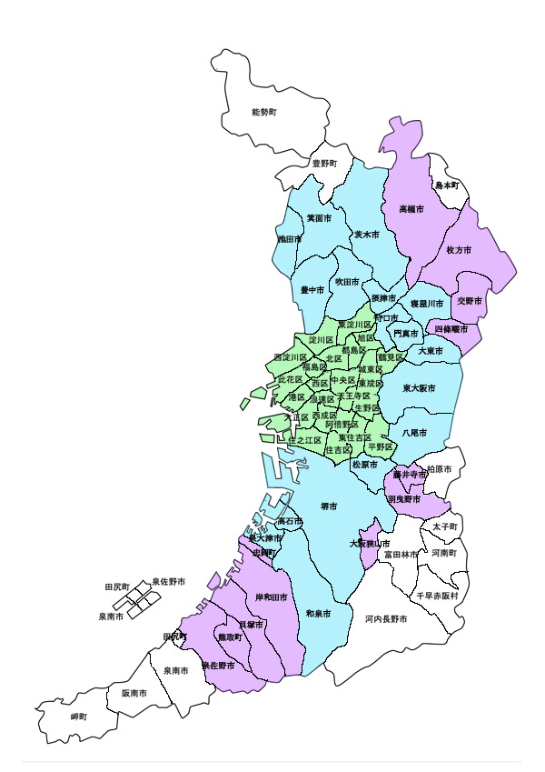 大阪府内出張対応エリア : 大阪出張マッサージ委員会(大阪市発/本格強もみ＋回春)の画像