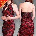 チャイナロング赤 快楽 玉乱堂 たまらんどうのフォト(小)