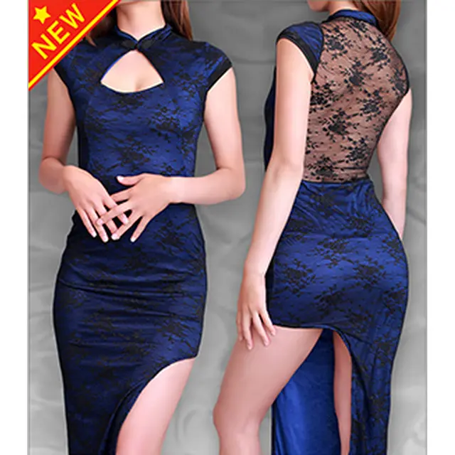 チャイナロング青 : 快楽 玉乱堂 たまらんどう(京橋/完全個室性感エステ)のフォト(写真)